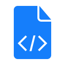 code, document icon