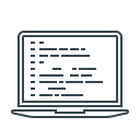 code, coding, network, programming, seo icon, thumb