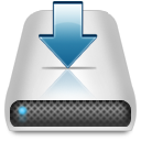 download descending fall decrease down descend icon
