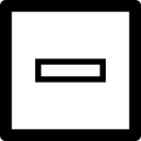 minus, remove icon