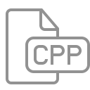 cpp, document, file icon