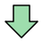 stock down descend download fall decrease descending icon