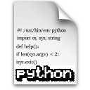 source py python icon