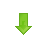arrow down descend download fall decrease descending icon