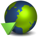 download descending fall decrease down descend icon
