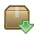 package down descend download fall decrease descending pack icon