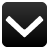 down br descend download fall decrease descending icon