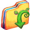 download descending fall decrease down descend icon