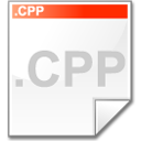 code, cpp, source icon