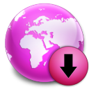 download descending fall decrease down descend icon