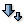 stock down with subpoints descend download fall decrease descending icon
