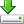 download descending fall decrease down descend icon