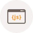 code, coding, development, javascript, script, website, window icon, thumb