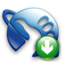 down cartoon descend download fall decrease descending icon