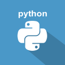 long shadow, python, script language, web, web technology icon