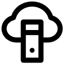 Cloud computing icon