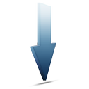 download sky descending fall decrease down descend icon