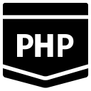 coding, e-learning, php, php language, php scripting, solid, tutorial icon