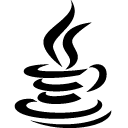 Programming Java Coffee Cup Logo icon