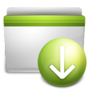 download folder descending fall decrease down descend icon