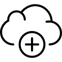 Cloud computing icon
