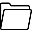 Basic Opened folder icon