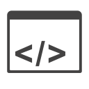 application, code, m icon