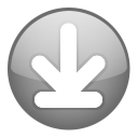 download descending fall decrease down descend icon