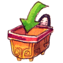 download descending fall decrease down descend icon