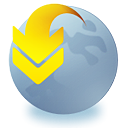 download descending fall decrease down descend icon