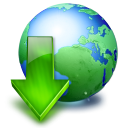 download descending fall decrease down descend icon