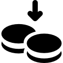 Currency Decrease icon