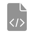 code, document icon
