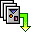 download graphics descending fall decrease down descend icon