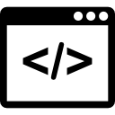 Code optimization icon