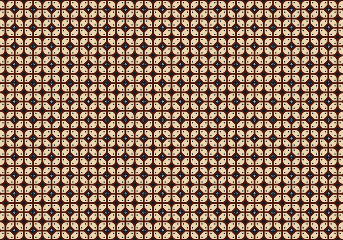 Java Batik Background Vector screenshot