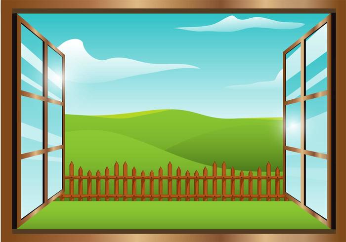 Window View Vector screenshot