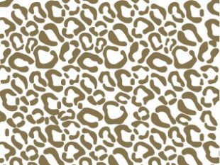 Leopard pattern vector