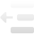 indent decrease icon