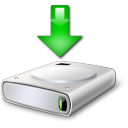 download descending fall decrease down descend icon