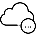 Cloud computing icon