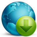 download descending fall decrease down descend icon