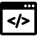 Programming code icon