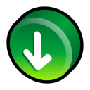 download alternate descending fall decrease down descend icon