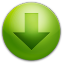 arrow down descend download fall decrease descending icon