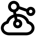 Cloud computing icon