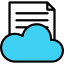 Cloud computing icon