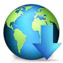 download descending fall decrease down descend icon