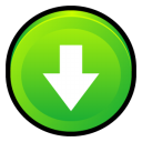 download descending fall decrease down descend icon