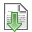 document down file paper descend download fall decrease descending icon